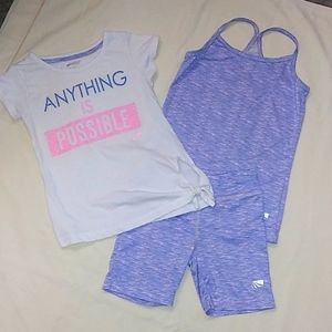 💜Sale💜Marika 3 Pieces Active Set